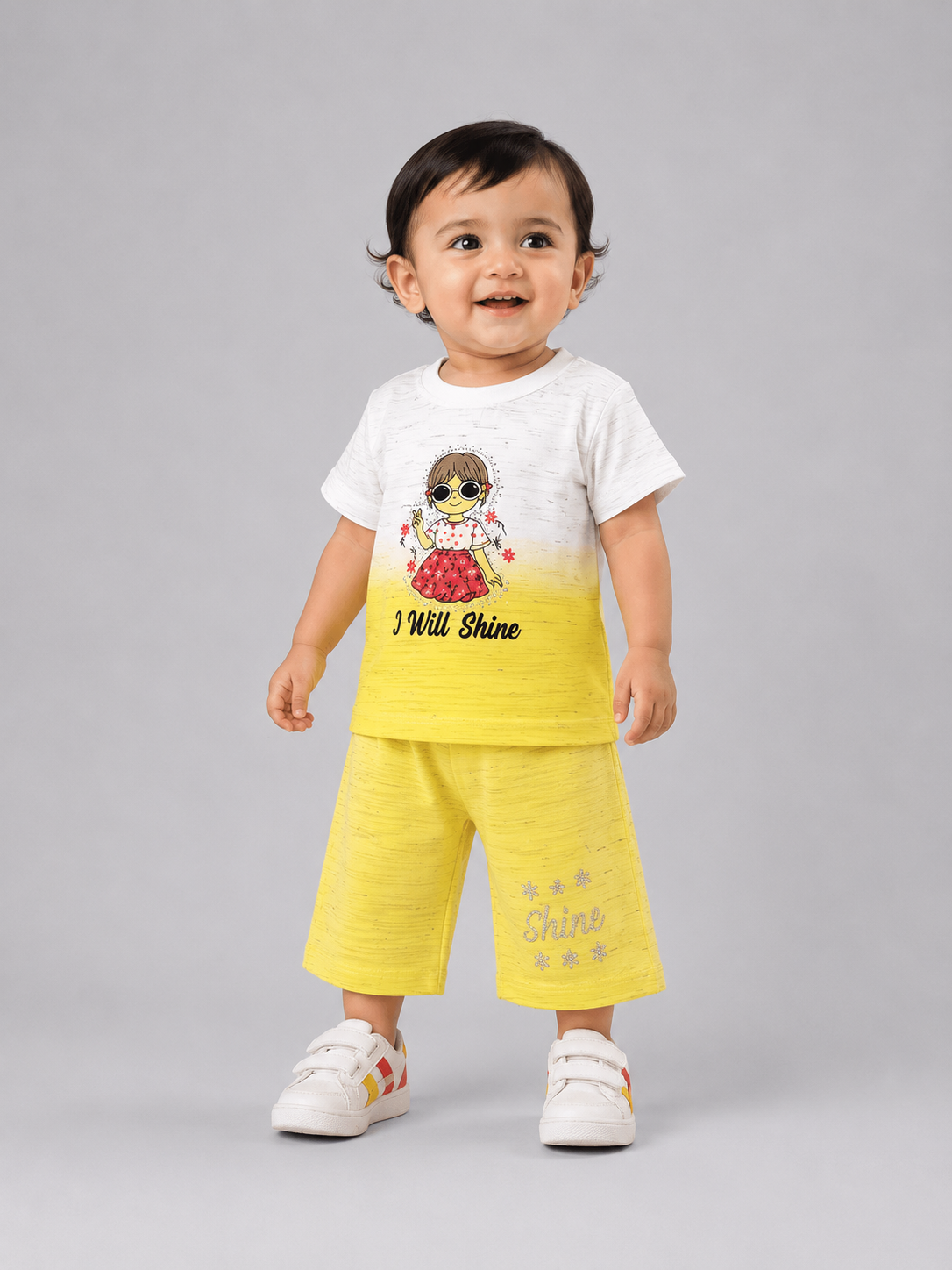 I Will Shine Ombre Co-ord Set — Girls