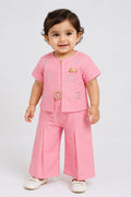 Pink Embellished Co-ord Set — Girls